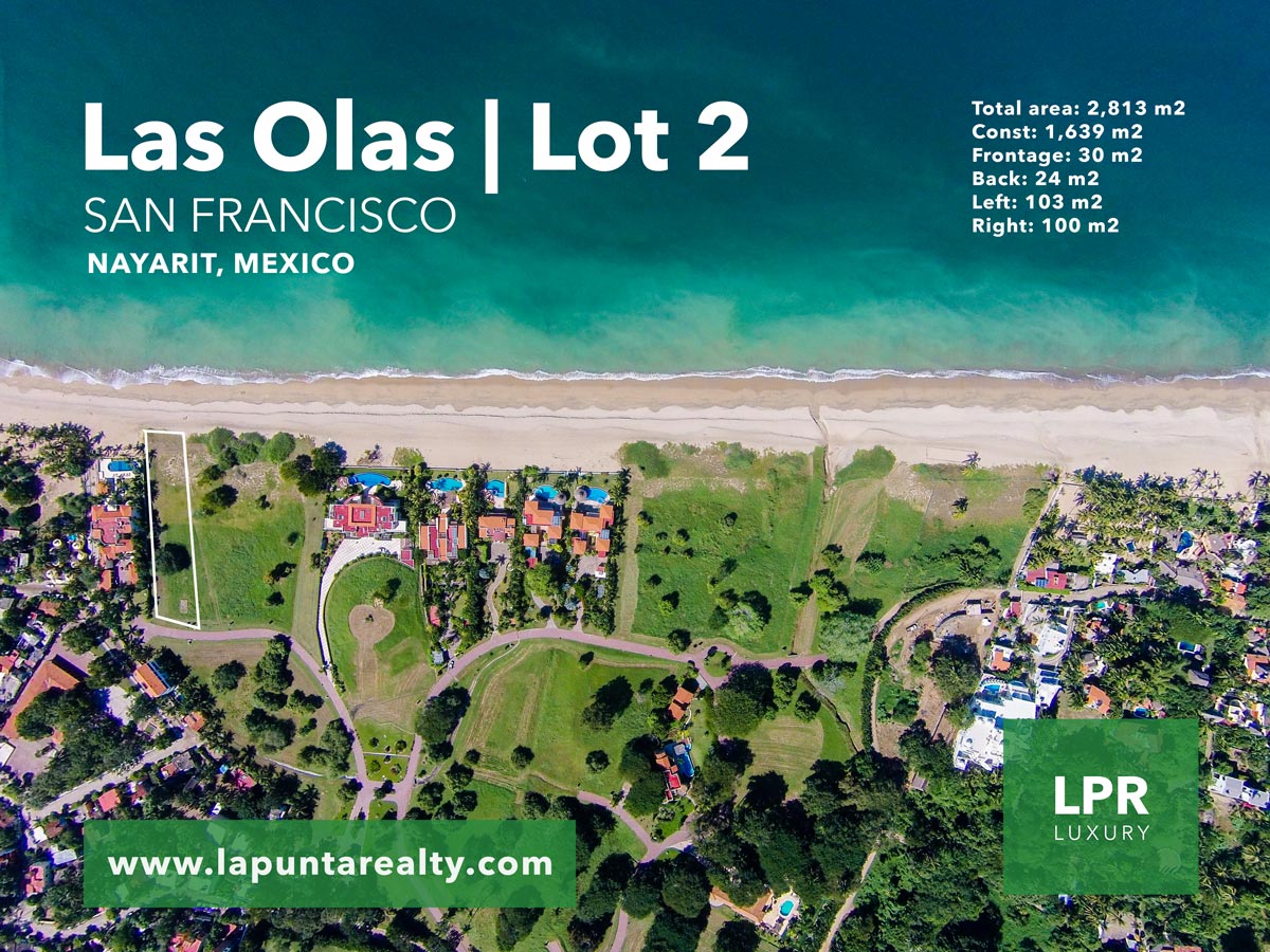 Las Olas - Lot 2 - San Pancho - San Francisco - Nayarit, Mexico