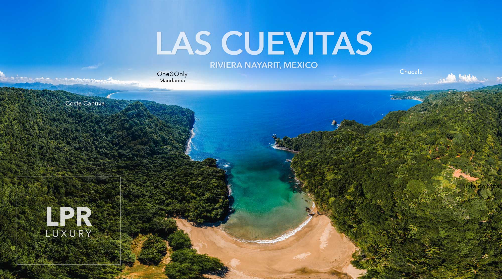 Playa Las Cuevitas - Costa Canuva - Riviera Nayarit, Mexico development land for sale - Luxury beachfront resort real estate